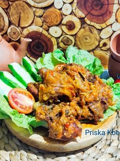 Foto resep Ayam Goreng Sambal Cobek