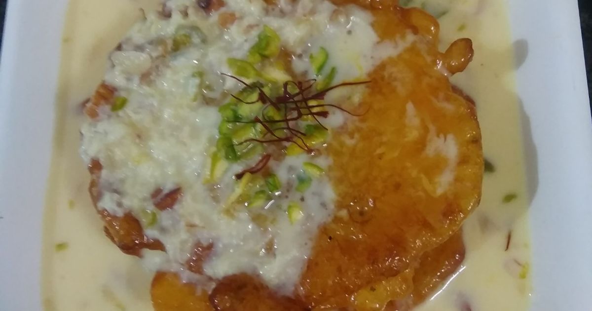ऑरेंज रबडी मालपुआ (Orange Rabadi Malpua Recipe In Marathi) रेसिपी ...