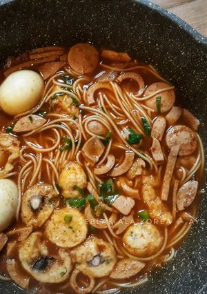 Foto resep #23. Seblak Ala Korea (Rabokki)