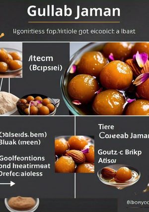 A picture of Gullab jaman.