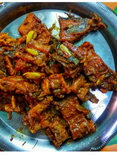 வாளைகருவாடு வறுவல்(Vaalai Karuvadu Recipe in tamil) செய்முறை முக்கிய புகைப்படம்