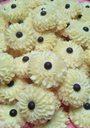 Foto resep Semprit susu 3 bahan