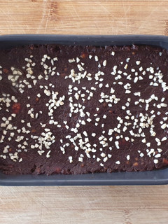 Una foto de Tarta de galletas y chocolate