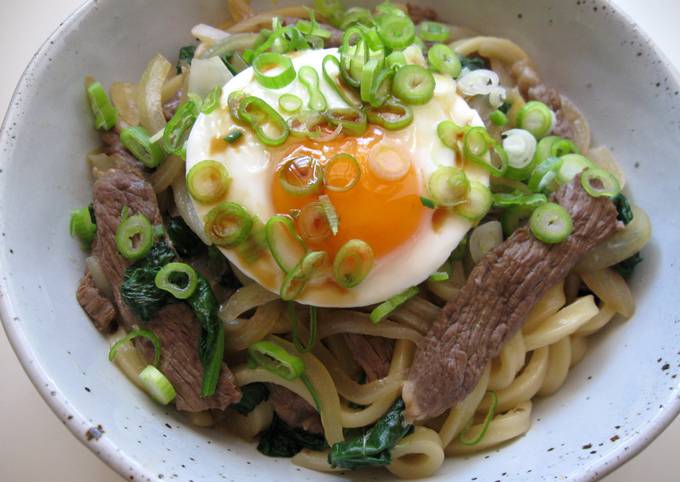 Recipe of Super Quick Homemade Quick & Easy Sukiyaki Udon