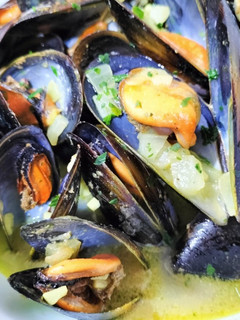 Una foto de Mejillones al curry