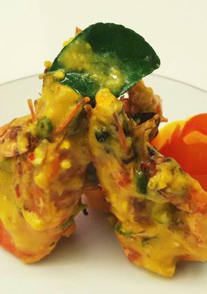 Foto resep Udang Goreng Sauce Telur Asin