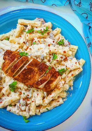 A picture of Alfredo Pasta.