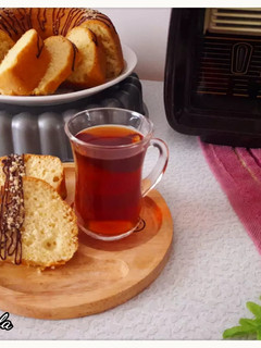 عکسی از دستور کیک ساده پنبه ای