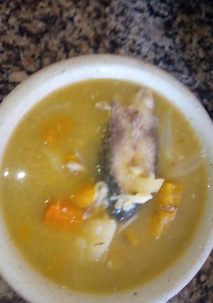 Una foto de Sopa de pescado