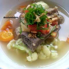 รูปของ Sop Iga Sapi Sayuran