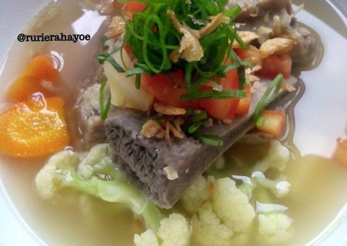 Resep Sop Iga Sapi Sayuran Oleh Rury Rahayu Dee Cookpad