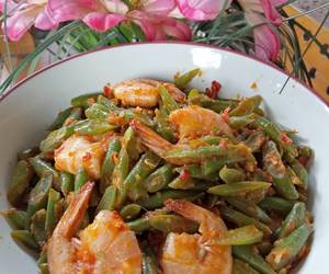 Resep mudah Oseng Buncis Udang Paling Enak