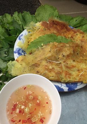 Hình của món Bánh xèo nấm (chay) 🍄🍄🍄.