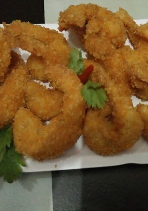 Foto resep Udang goreng tepung mudah