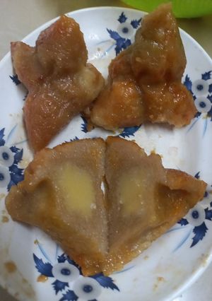 Hình của món Bánh ú tro làm từ thuốc tiêu mặn.