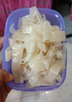 Foto resep Mie tiaw mentah (enak kenyal)