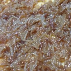 A picture of Jaggery seviya.