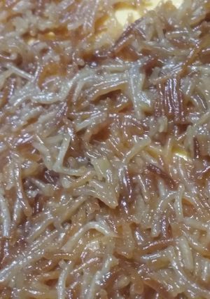 A picture of Jaggery seviya.