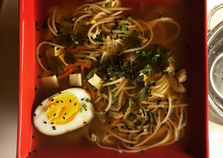 Miso ramen di soba