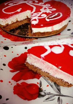 صورة لوصفة تشيز كيك الفرولة 🍰