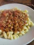 Tuco con fideos