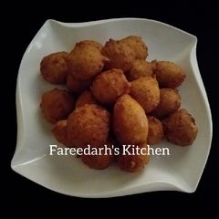 Coconut puff puff A picture of Coconut puff puff.