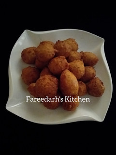 A picture of Coconut puff puff.