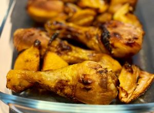 Una foto de Pollo al limón en Freidora de Aire - Receta para batch cooking
