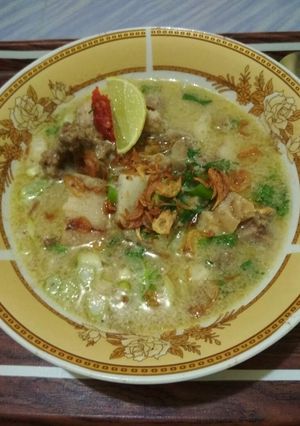 Foto resep Coto Makassar