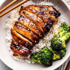 A picture of Teriyaki Chicken Rice Bowls.