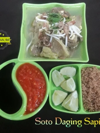 Cara Gampang Membuat Resep Soto Daging Sapi yang Enak Banget Anti Ribet, Bikin Ngiler