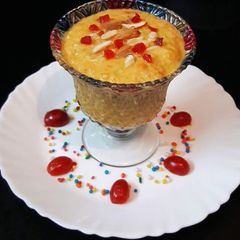 A picture of Carrot Sabudana Kheer.
