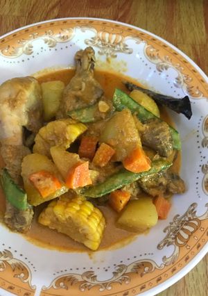 Foto resep Gulai Ayam Sayuran Sehat