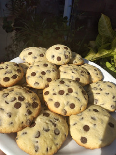 Una foto de Cookies con chips de chocolate