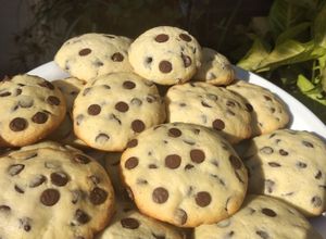 Una foto de Cookies con chips de chocolate
