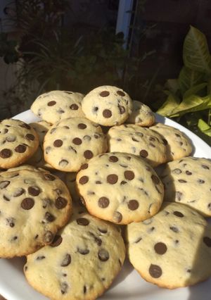 Una foto de Cookies con chips de chocolate