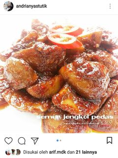 Foto resep Semur jengkol pedas
