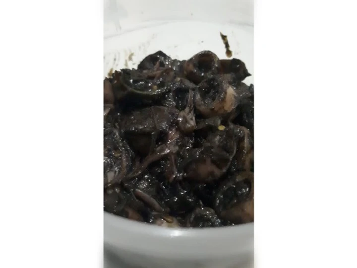 Cara Sederhana Membikin Resep  Cumi Hitam Manis yang Menggugah Selera, Enak