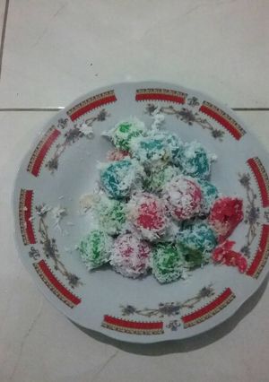 Foto resep Klepon rainbow