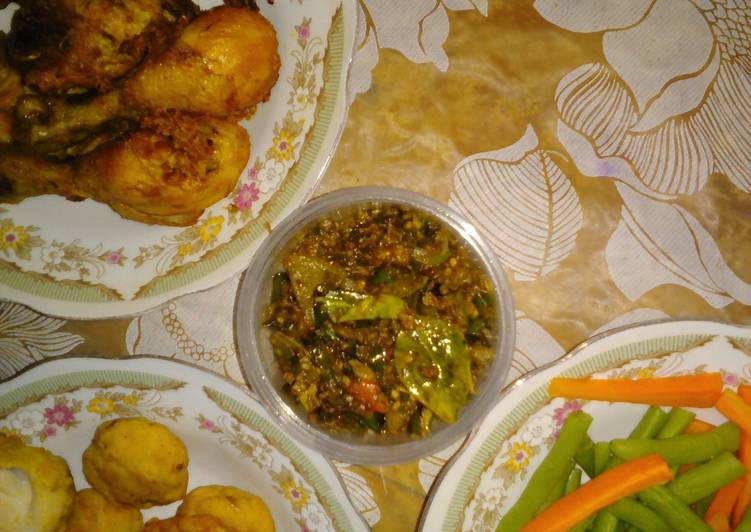 Sambel ijo simpel ala padang
