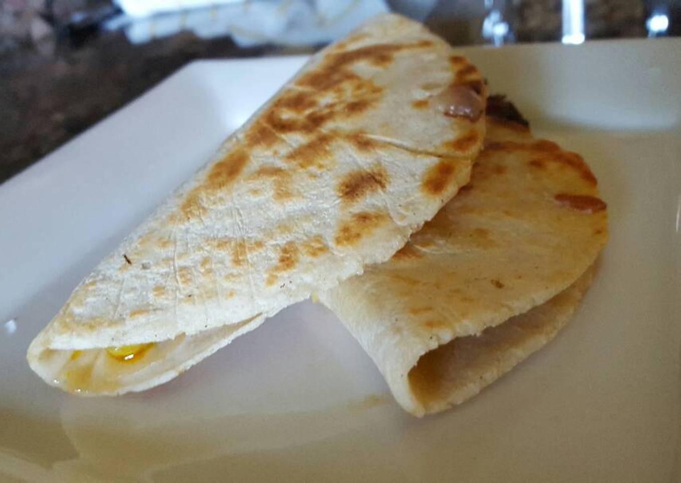 Quesadillas de flor de calabaza