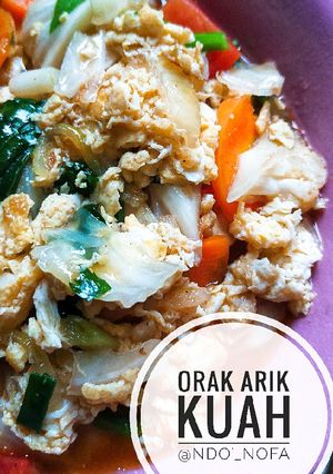 Foto resep Orak arik kuah