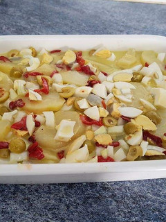 Una foto de Patatas a la vinagreta