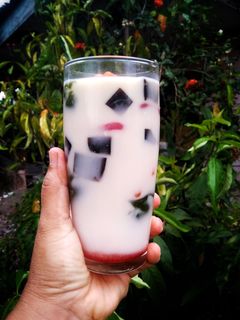 Foto resep Es susu cincau