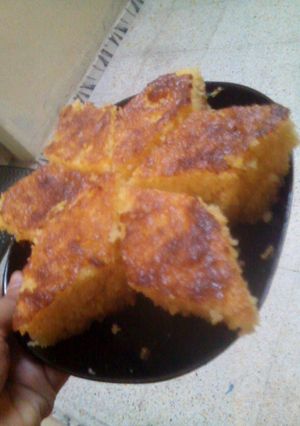 صورة لوصفة 🍊 بسبوسة بذوق البرتقال🍊