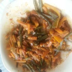 A picture of Steamed vegetables# author Marathon #.