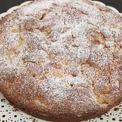 Una foto de Torta de Manzana🍎 15 cucharadas (sin manteca) (Apto 👶 niños a partir de los 2 años)