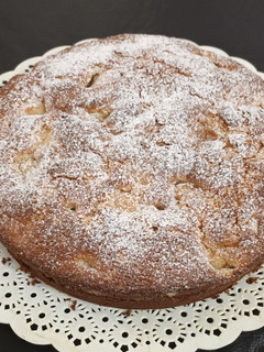 Una foto de Torta de Manzana🍎 15 cucharadas (sin manteca) (Apto 👶 niños a partir de los 2 años)