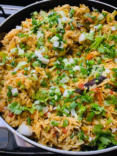 A picture of Fried rice.
