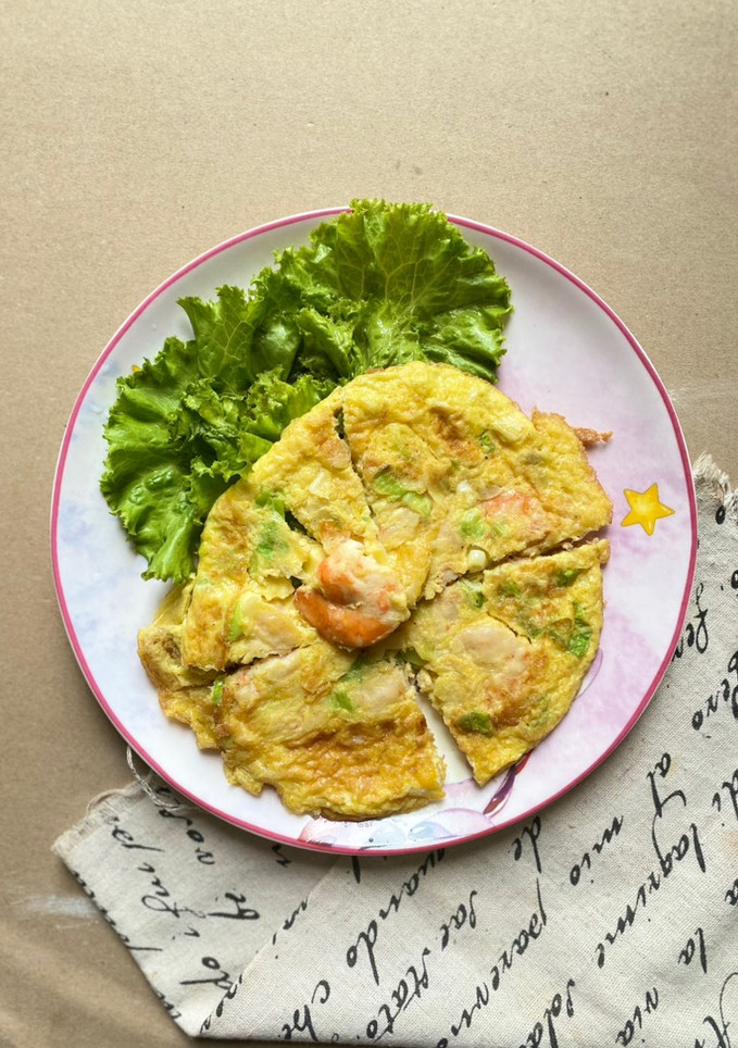 Foto resep Telur Dadar Udang